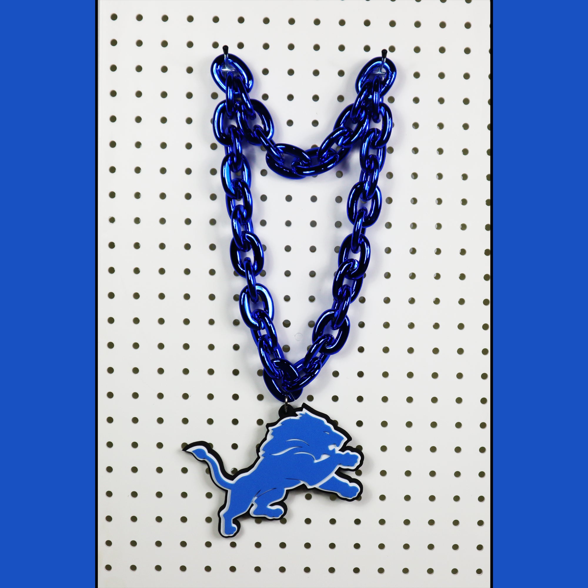 9. Detroit Lions Team Fan Chain