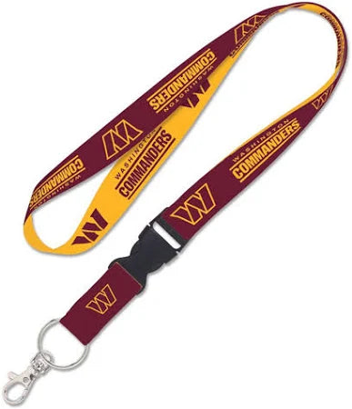 Washington Commanders NFL Team Lanyard